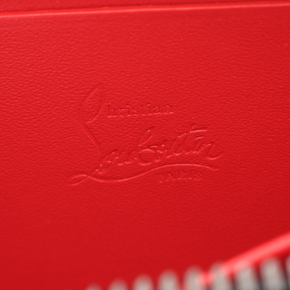 Christian Louboutin PANETTONE wallet/coin case, leather, women's, black, 3175223 - Picture 4 of 6